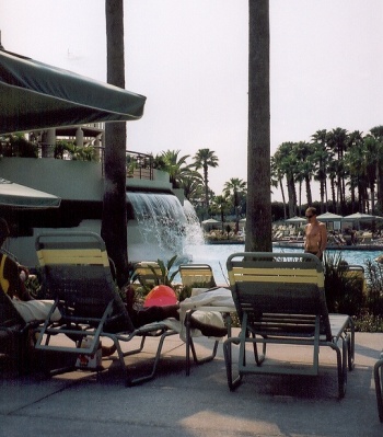 Pool at the Marriott