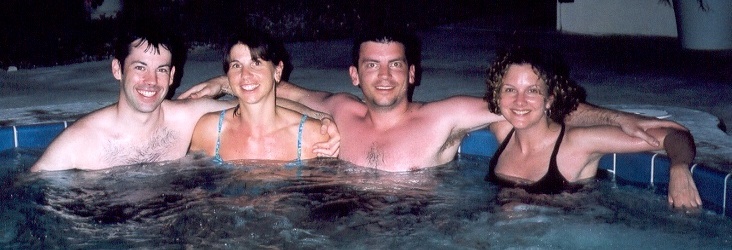 The hot tub