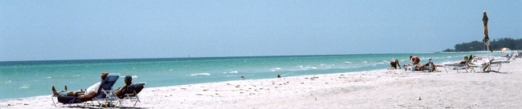 The beach in front of the Beach Castle