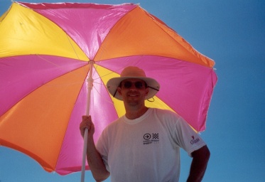 David in the shade
