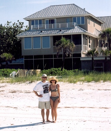 A house on the beach