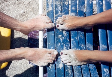 Mike and Kelly's feet