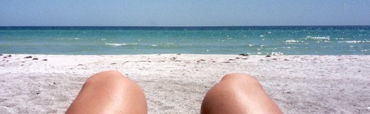 The perspective from the beach